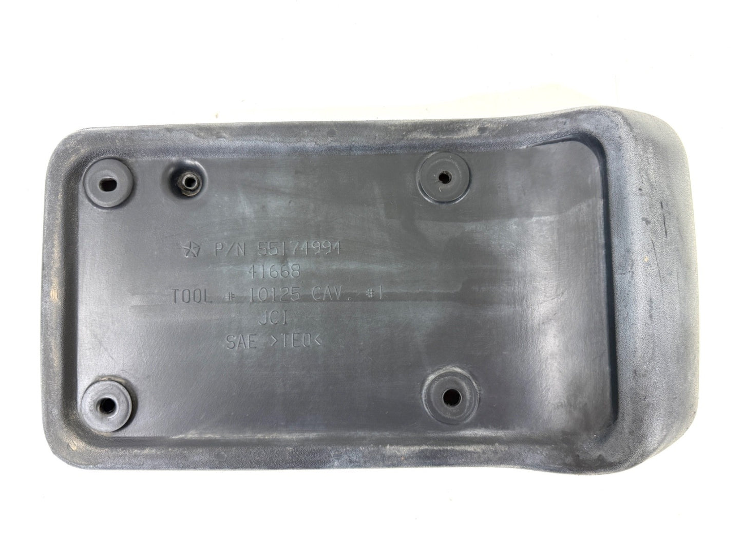 Jeep Wrangler TJ 1997-06 OEM Rear License Plate Bracket Holder Mount5