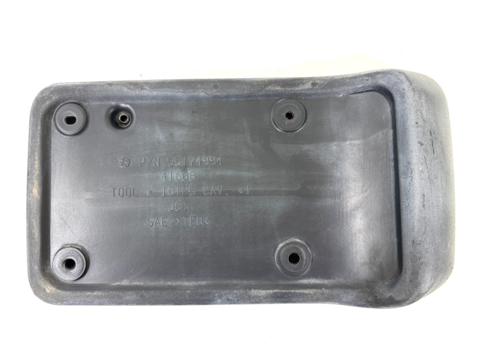 Jeep Wrangler TJ 1997-06 OEM Rear License Plate Bracket Holder Mount5
