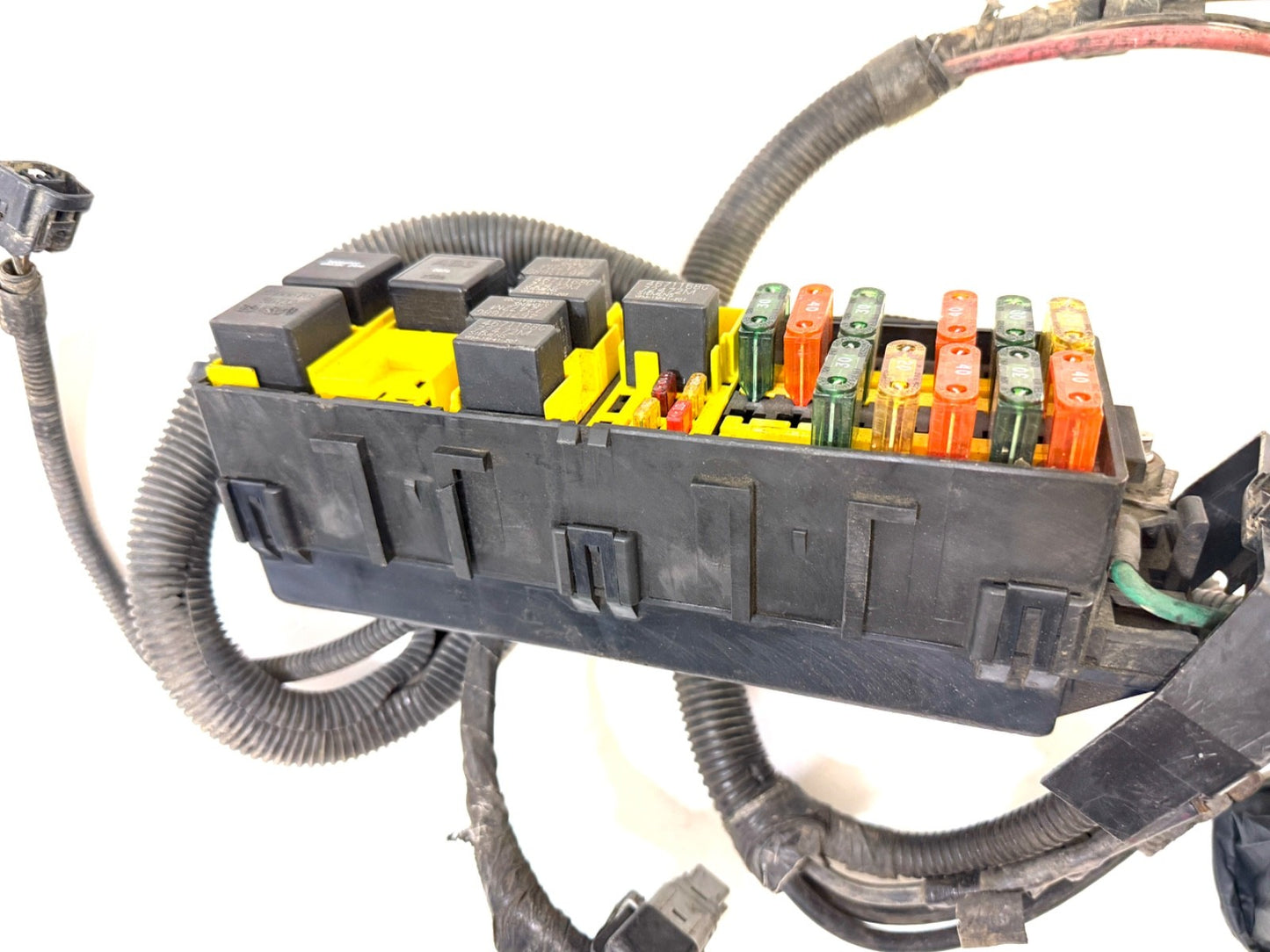 Jeep Wrangler TJ 1997 Sahara 4.0L 5-Speed Manual Fuseblock Wire Harness6