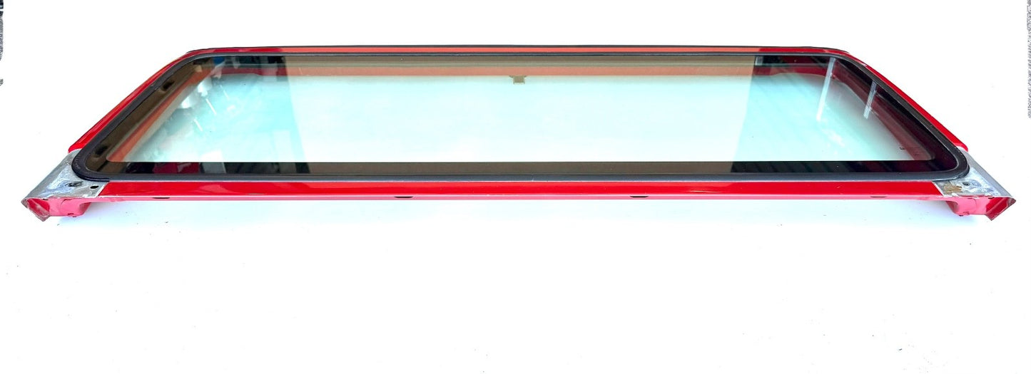 Windshield Frame Panel FLAME RED PR4 with Free Glass 97-02 Jeep TJ Wrangler1