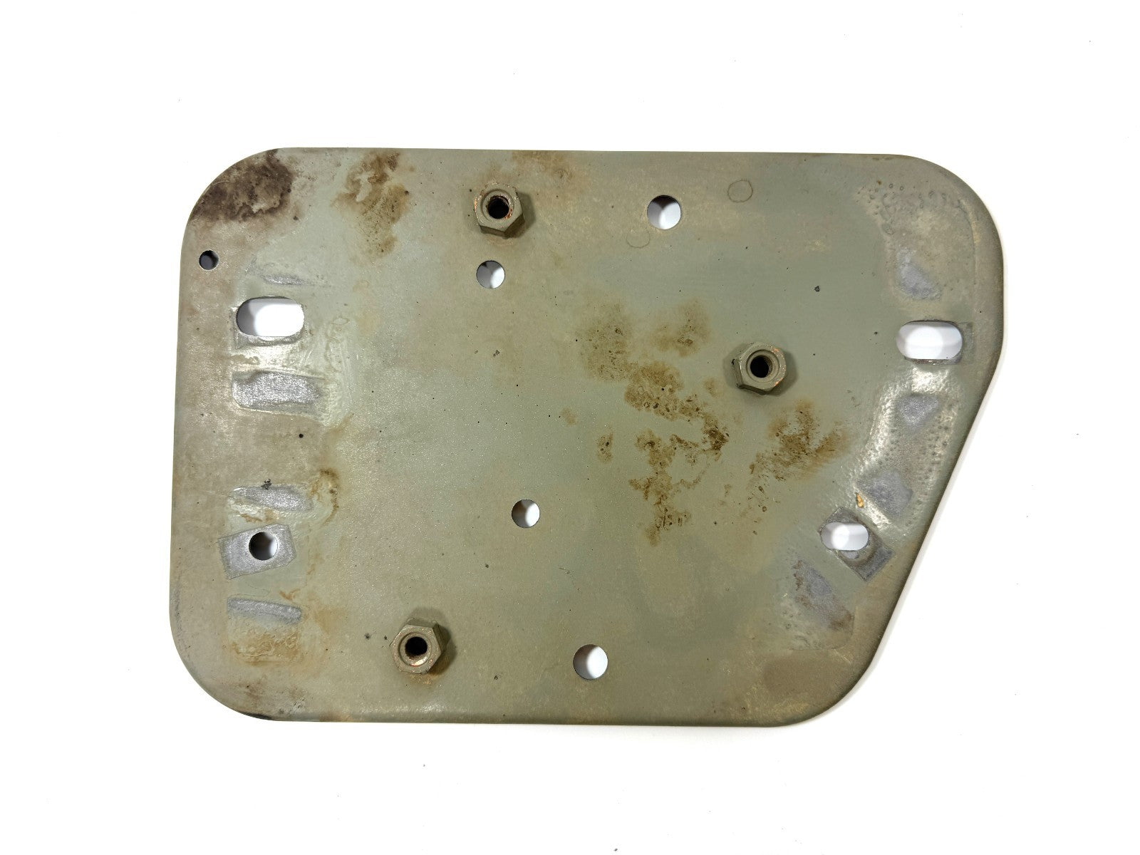 Jeep Wrangler TJ 97-06 Fender Tray ABS Mount Support Plate Driver Side1