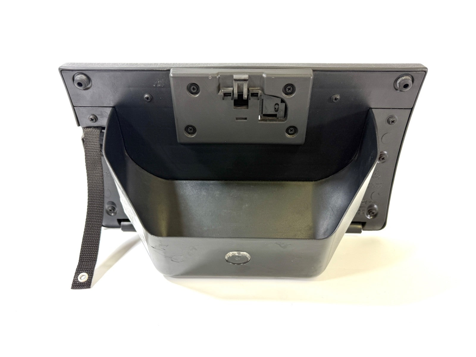Jeep TJ Wrangler Passenger Side Glove Box Dark Slate 2003-2006 with Limit Strap1
