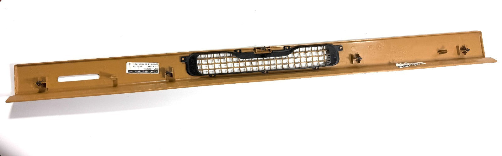 97-06 Jeep Wrangler TJ Dash Top Cover Defrost Vent Bezel Trim SADDLE TAN2