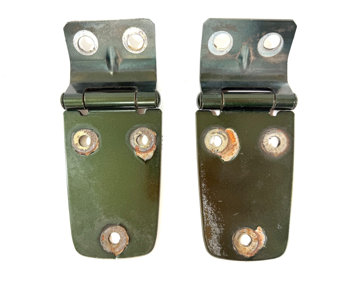 97-06 MOSS GREEN PEARL (PJN) Hood Hinge Factory OEM Pair Hinges Jeep TJ Wrangler0