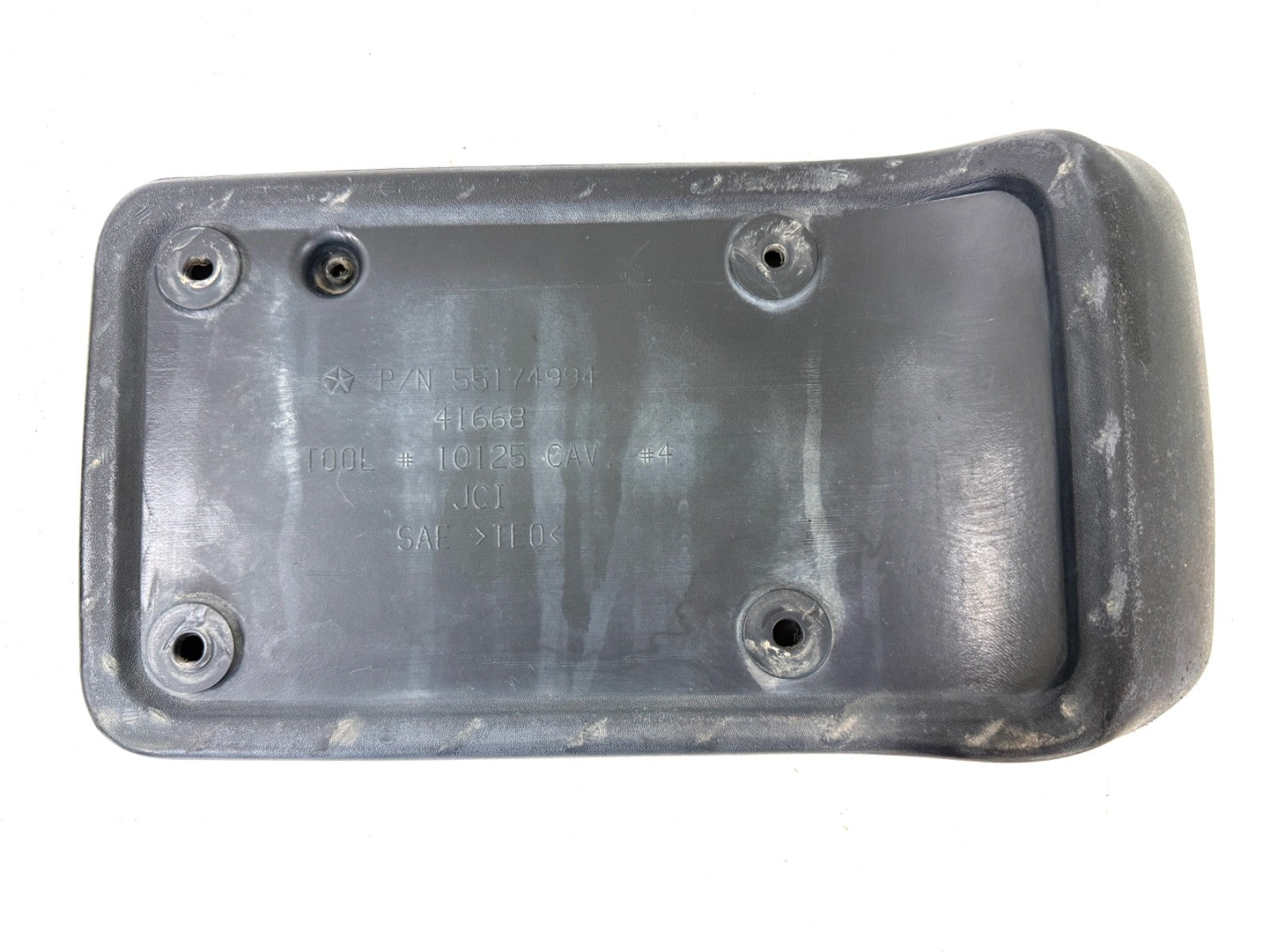 Jeep Wrangler TJ 1997-06 OEM Rear License Plate Bracket Holder Mount5