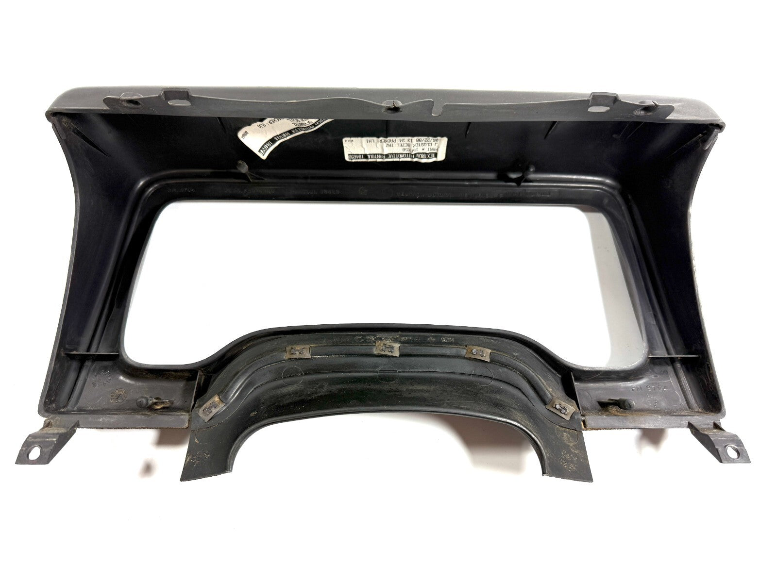 97-02 Jeep TJ Wrangler Instrument Cluster Trim BEZEL Speedometer Gauge AGATE1