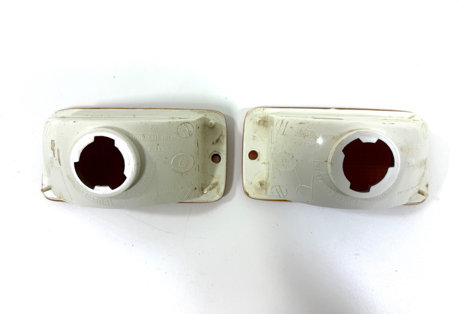 Jeep Wrangler TJ 97-06 OEM Front Driver Passenger RH LH Turn Signal Lens Pair4