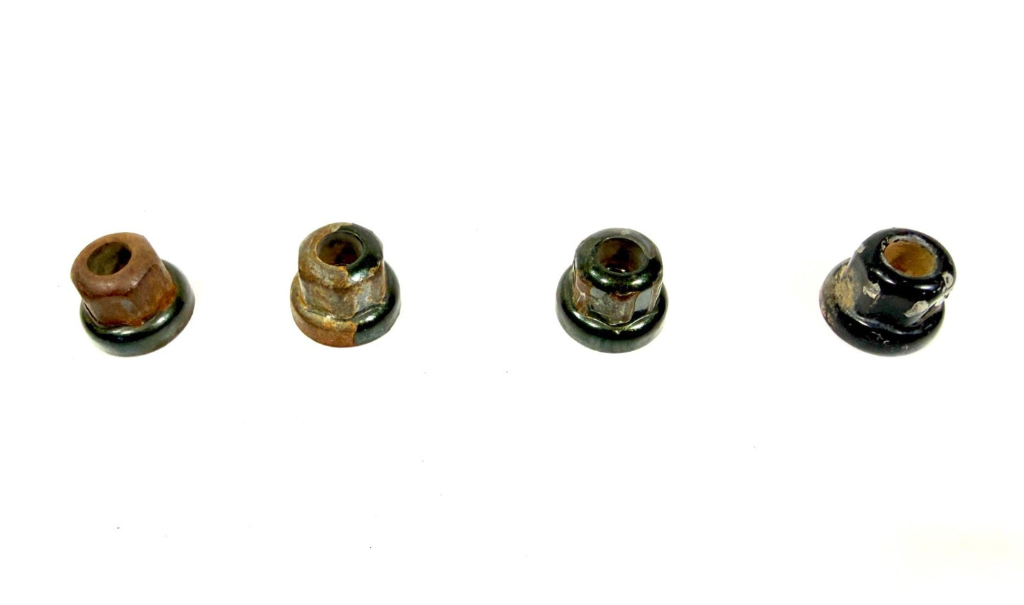 Set of 4 OEM Door Security NUT 97-06 Jeep TJ Wrangler Nuts0