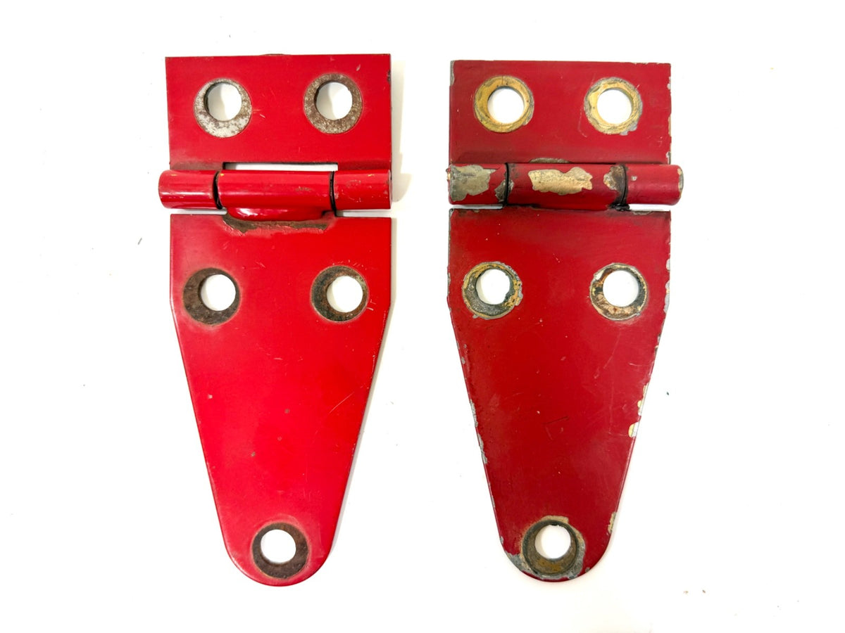 Jeep Wrangler YJ CJ 72-95 OEM Hood Hinges Hinge Set RED0