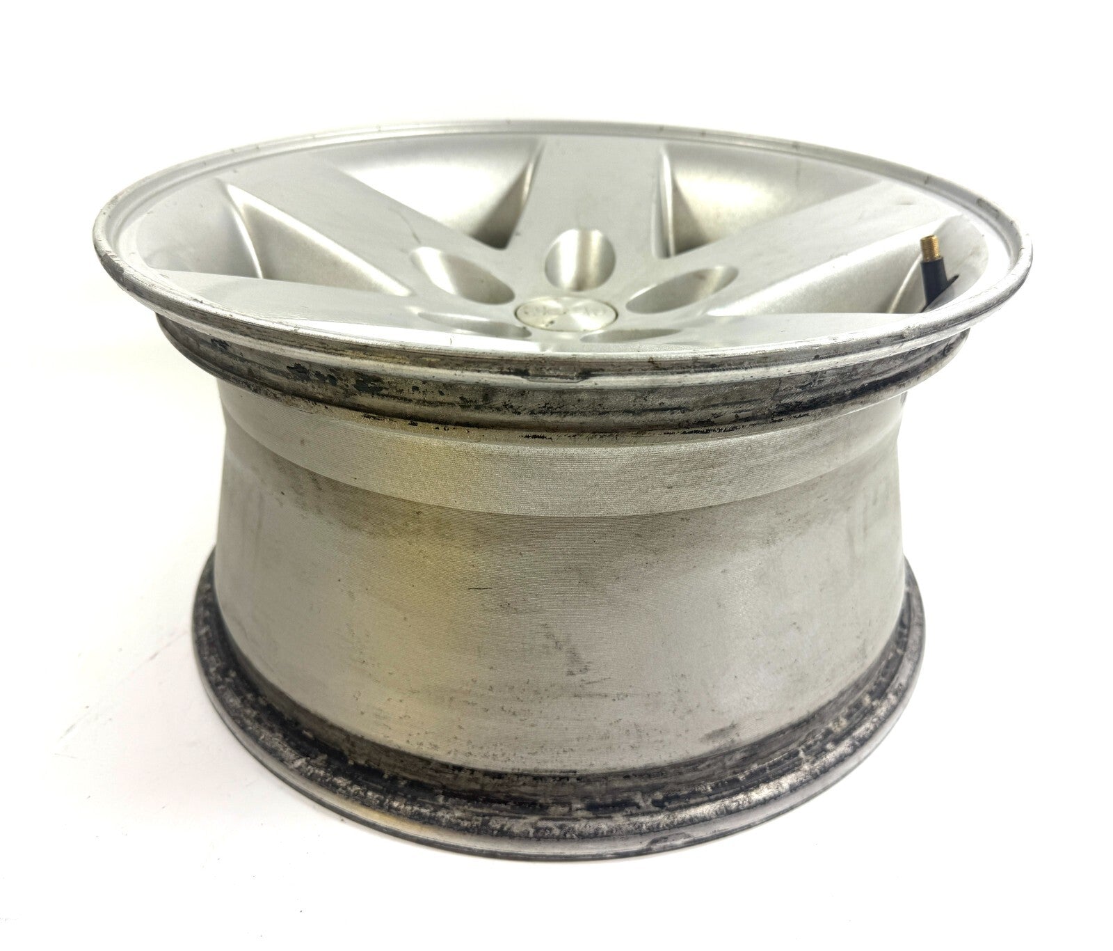 2003-2006 Jeep Wrangler Rubicon TJ 16X8 Aluminum 5 Spoke Wheel Rim Silver4