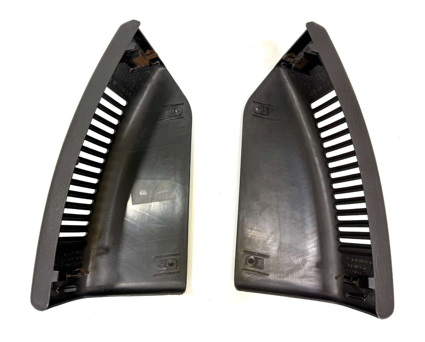 Jeep TJ Wrangler OEM Dash Speaker Grill Trim Panel Pair Black-Slate 1997-20061