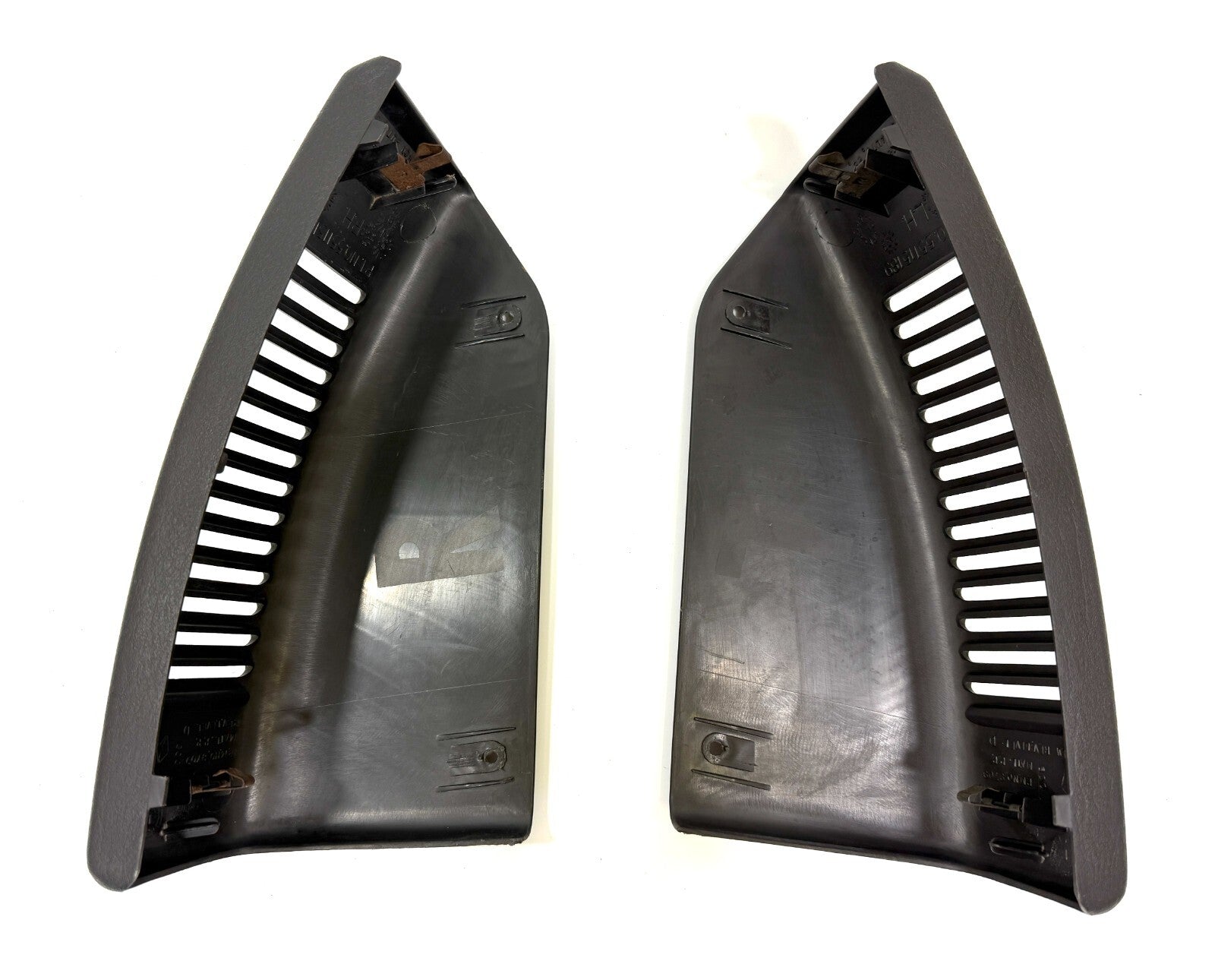 Jeep TJ Wrangler OEM Dash Speaker Grill Trim Panel Pair Black-Slate 1997-20061