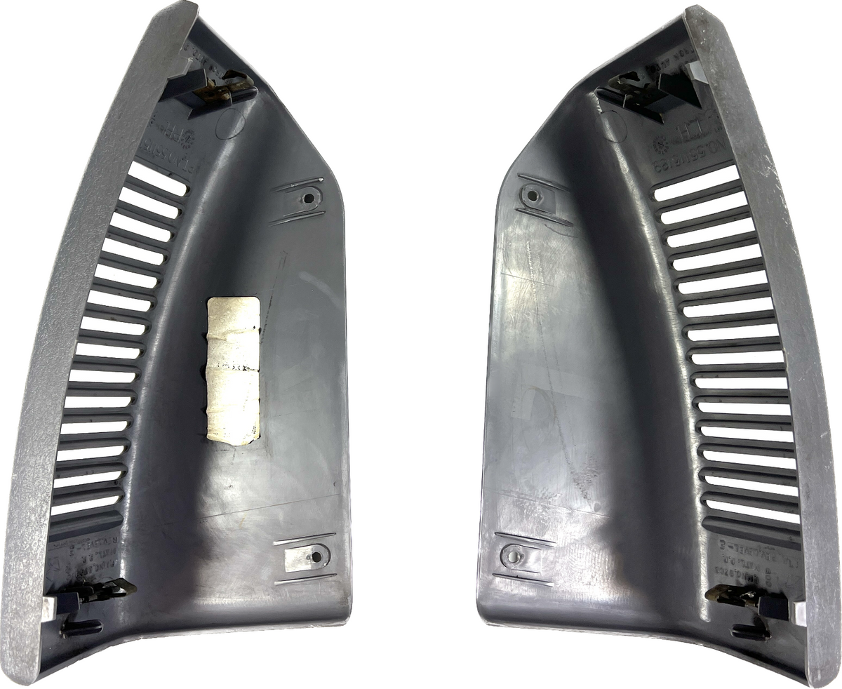 Dash Speaker Cover, MIST GRAY 1997-2002, Jeep Wrangler TJ w/hardware1