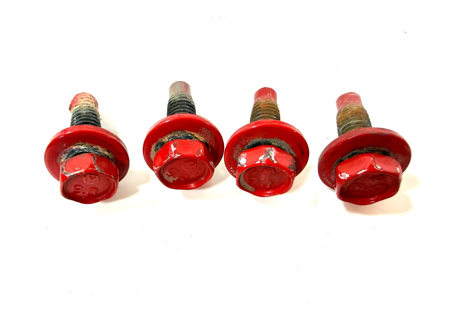 Jeep TJ Wrangler OEM Front Grill Support Rods PR4 FLAME RED 1997-2006 w/Bolts1