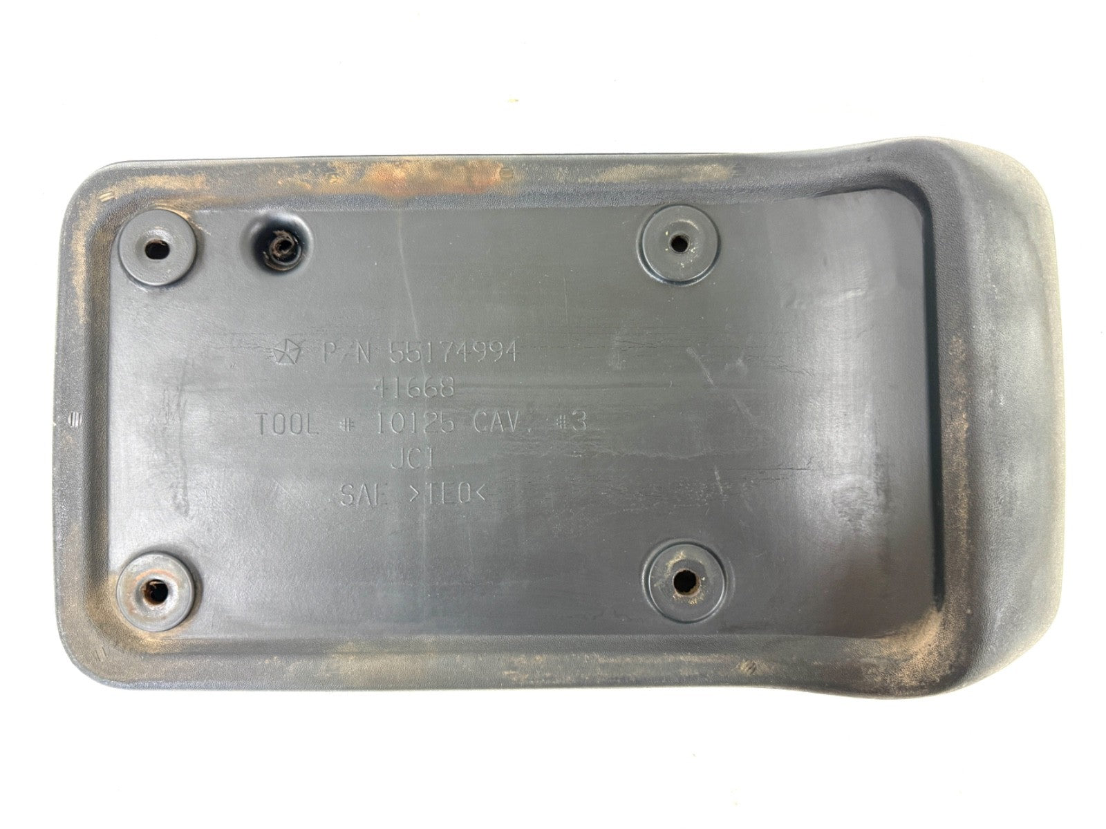 Jeep Wrangler TJ 1997-06 OEM Rear License Plate Bracket Holder Mount5