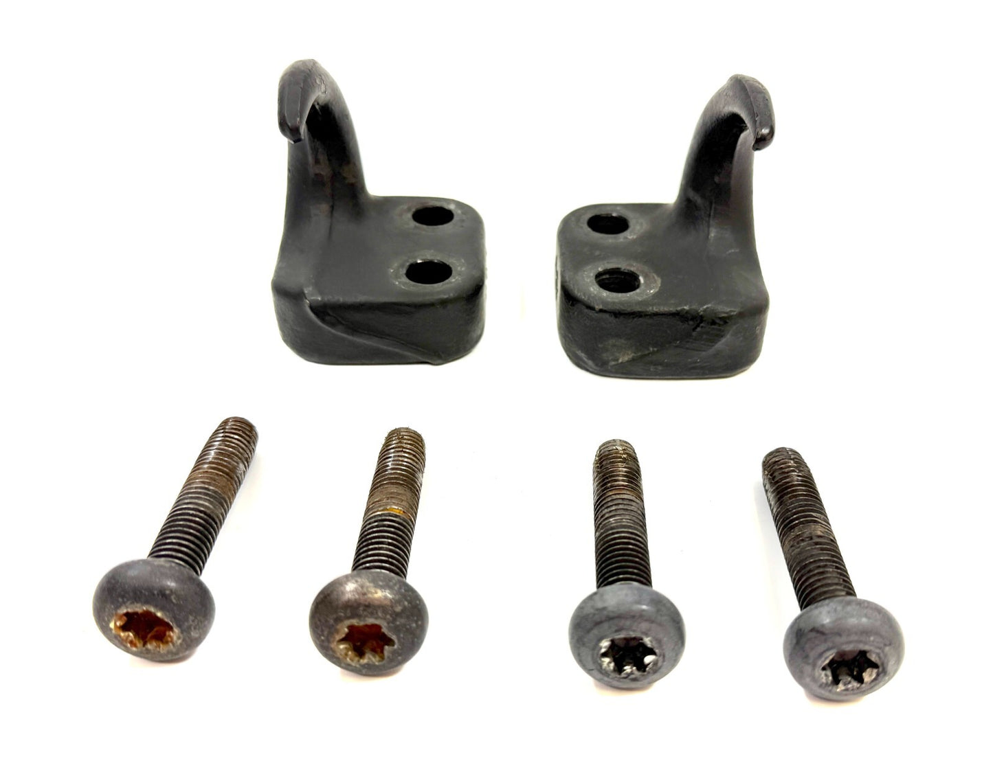 Jeep Wrangler TJ 97-06 Front Tow Hooks Hook Pair with Bolts2