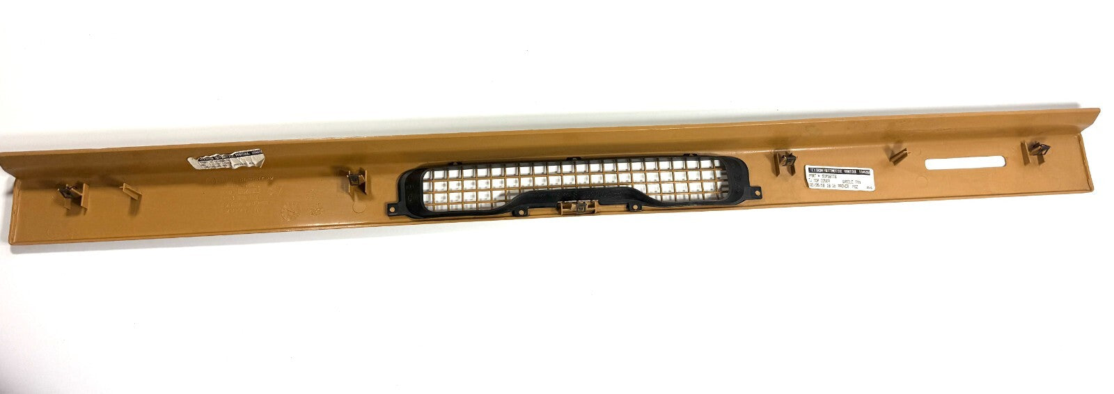 97-06 Jeep Wrangler TJ Dash Top Cover Defrost Vent Bezel Trim SADDLE TAN3