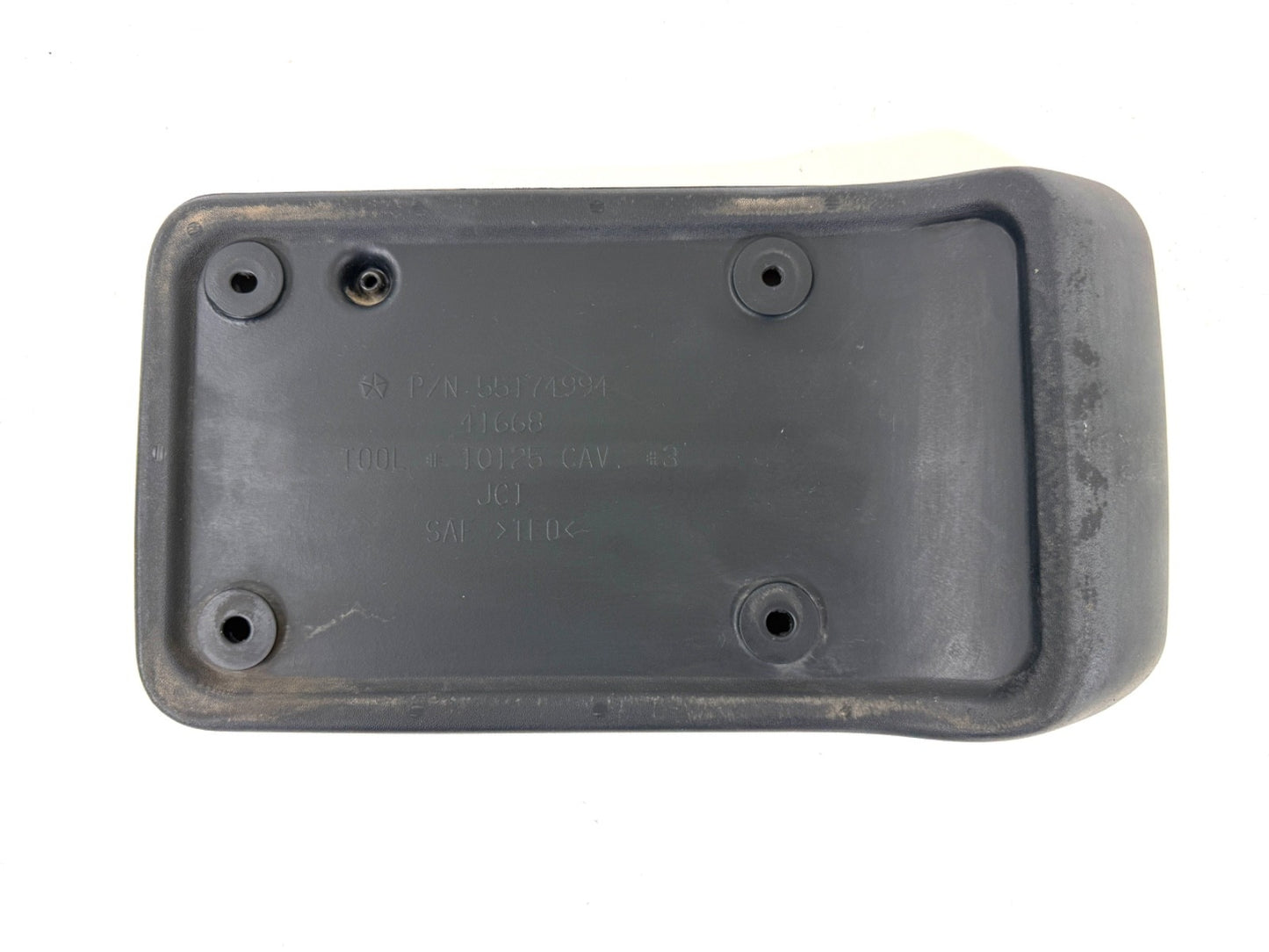 Jeep Wrangler TJ 1997-06 OEM Rear License Plate Bracket Holder Mount5