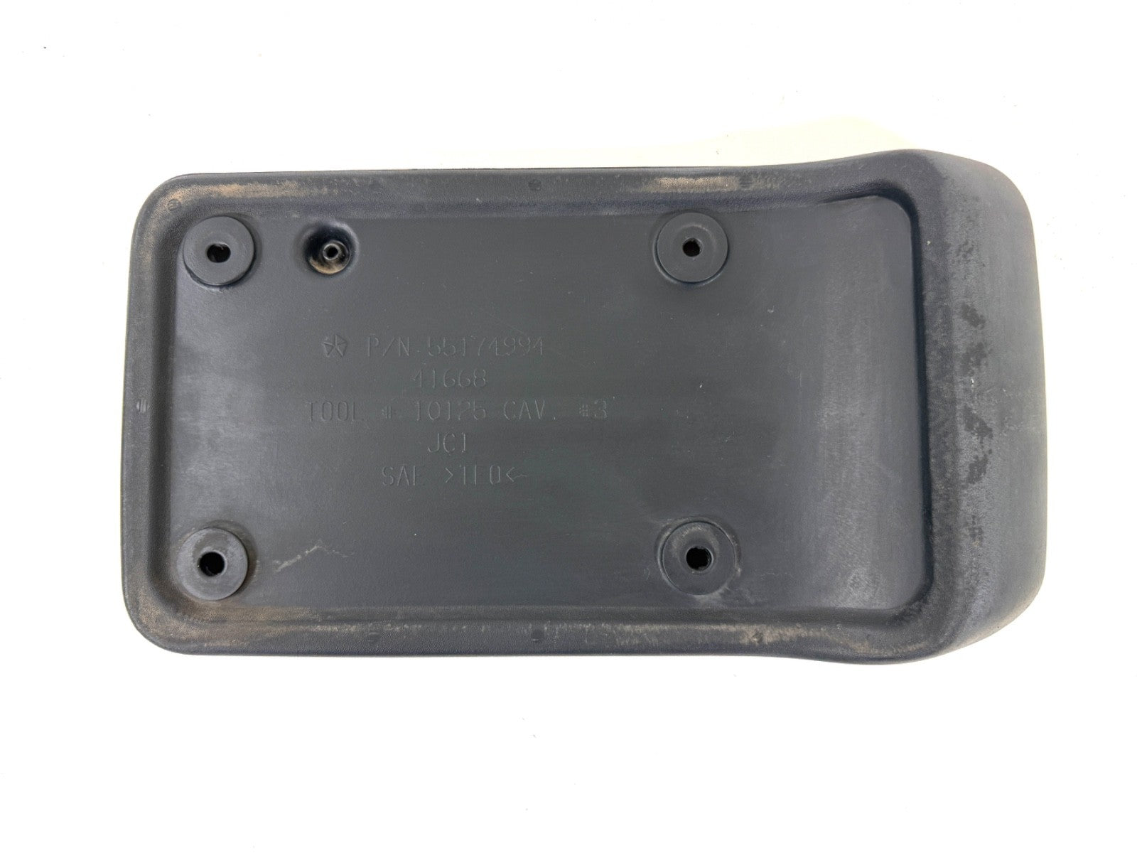 Jeep Wrangler TJ 1997-06 OEM Rear License Plate Bracket Holder Mount5