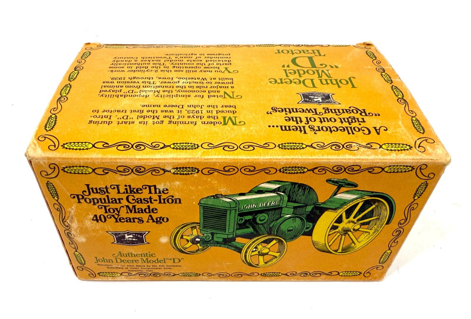 ERTL John Deere 1923 Model "D" Tractor #500 Toy 1/16 Die Cast Metal Farm U.S.A.3